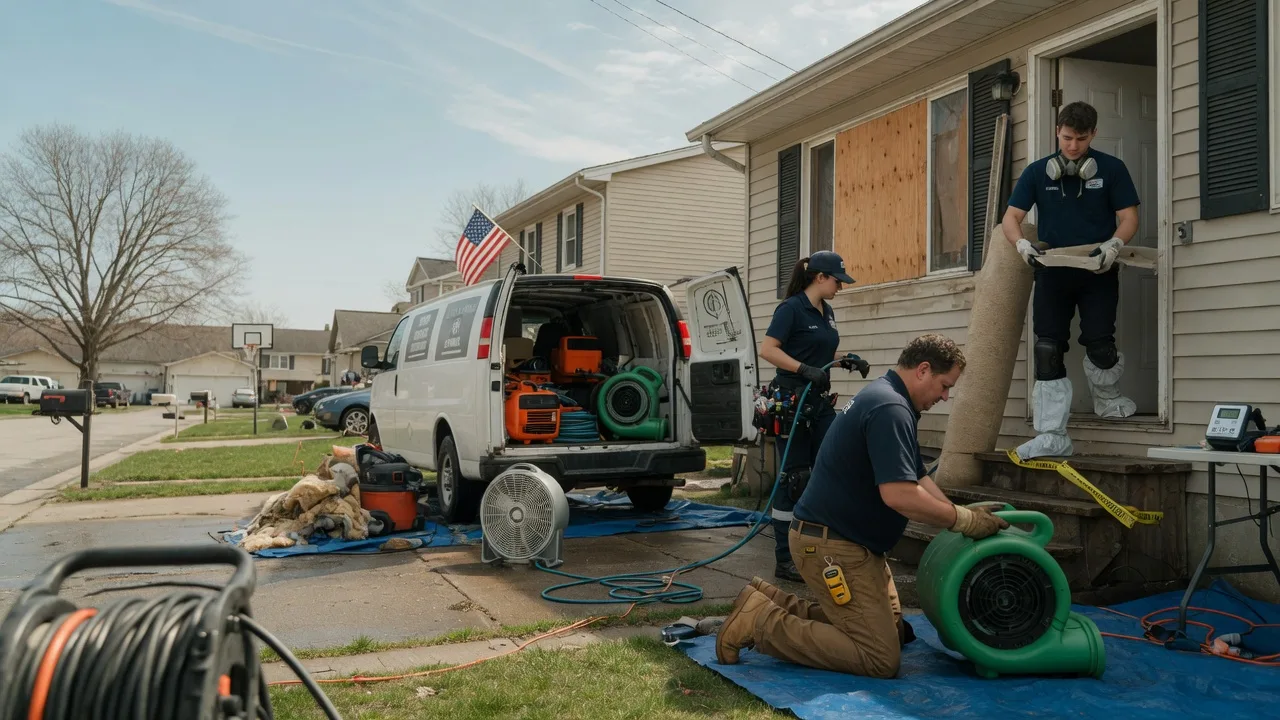 Water Damage Restoration in Eddyville, IA near me